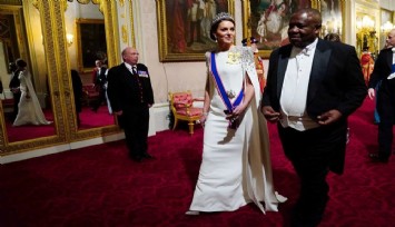 Kate Middleton 'Prenses' unvanıyla ilk resmi davetine katıldı