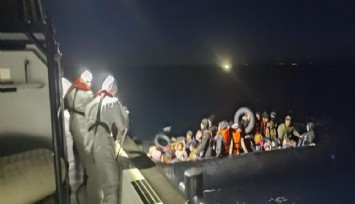  İzmir'de 39 düzensiz göçmen yakalandı, 47 göçmen kurtarıldı