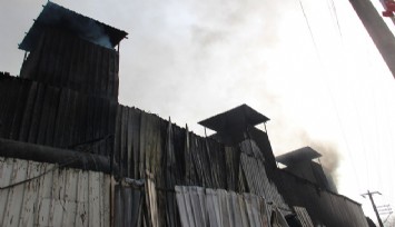 İzmir'de döküm fabrikasında korkutan yangın
