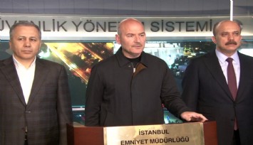İçişleri Bakanı Süleyman Soylu İstanbul'da 42. Kökünü Kurutma operasyonuna katıldı