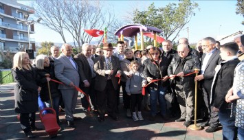 Murat Taşer Parkı açıldı