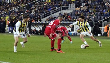 Fenerbahçe'ye Samsun engeli: 1-1