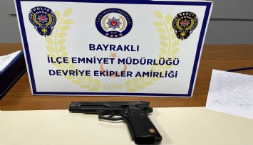 İzmir'de 2 kişiyi tabancayla yaralayan çocuk gözaltında