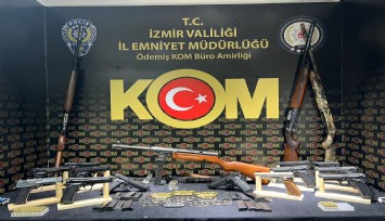 İzmir Emniyeti göz açtırmıyor: 5 silah tacirine gözaltı