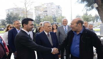 Bayraklı'da sahaya indiler: CHP'li Önal’a Kocaoğlu ve Demir desteği