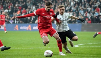 Beşiktaş evinde kaybetti: 1-2