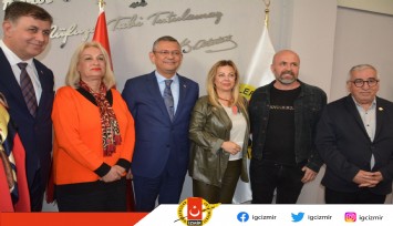 CHP Genel Başkanı Özel İGC'yi ziyaret etti: İGC halkın haber alma hakkının teminatı