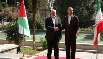 Hamas Lideri Haniye, İran Dışişleri Bakanı Abdullahiyan ile görüştü