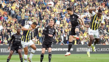 Dev derbide kazanan belli oldu:  Fenerbahçe 2-1 Beşiktaş