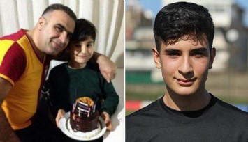 Şehit düşen polis memuru Fethi Sekin'in oğlu Burak Tolunay Sekin, ilk Galatasaray formasını giydi