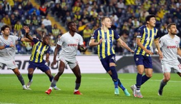 Fenerbahçe'ye Olimpiyakos şoku: 0-3