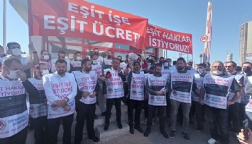 İzmir Metrosu’nda işçiler grev kararı astı
