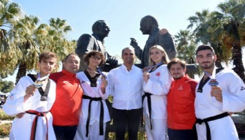 İzmirli tekvandocular Avrupa yolcusu