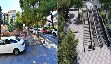Hatay 166 Sokak'ta yaya ulaşımını kolaylaştıracak çalışma başlıyor: Yürüyen bant ve merdiven yapılacak