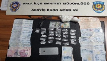İzmir'de kokain baskını: 2 şüpheli yakalandı