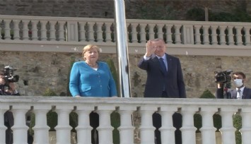Almanya Başbakanı Merkel Türkiye'de