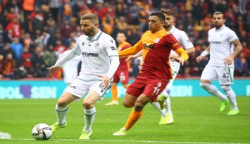 Galatasaray 3 puanı tek golle aldı