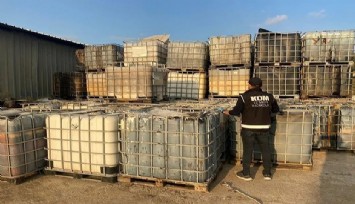 İzmir’de 109 bin 500 litre kaçak akaryakıt ele geçirildi  