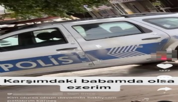 Tamire getirilen polis aracını kurşunlamış gibi video çekti, gözaltına alındı