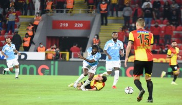 Göztepe kendi sahasında Trabzonspor’u geçemedi