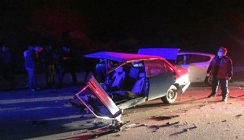 İkiye bölünen bu otomobilden sağ çıktılar