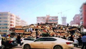 İzmir Depremi’nden 45 saniye sonra çekilen o acı fotoğraf