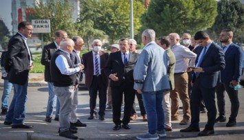 Başkan Batur’dan esnafın sorunlarına yerinde çözüm   