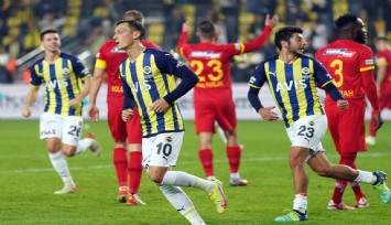 Fenerbahçe 1 puanı son anda kurtardı