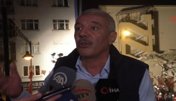 Enkazdan çıkan vatandaş dehşet anlarını anlattı: Beton blok üzerimize düştü