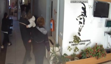 Kapıyı tekmeleyerek girdi, aile hekimini odasında darp etti
