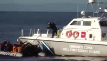 Yunanistan’dan Ege Denizi’nde insanlık dışı uygulama: Sopayla vurdular, batırmaya çalıştılar