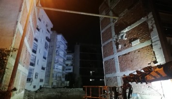 Karşıyaka'da faciadan dönüldü