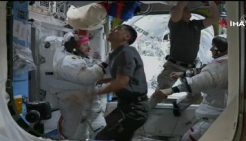 NASA astronotları uzay yürüyüşüne çıktı