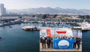 İzmir Marina “Mavi Bayrak” almaya hak kazandı