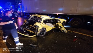 Katliam gibi kaza: 1 ölü, 3 yaralı