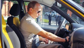 Putin taksicilik yapmış