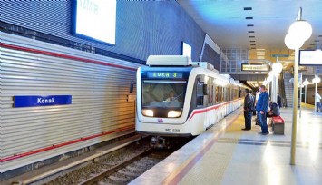 İzmir Metro, yolcusunu bekletti!