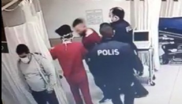 Saldırıya uğrayan acil servis doktoruna meslektaş desteği