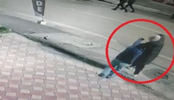 Yolda yürüyen tanımadığı kadına saldırıp burnunu kırdı