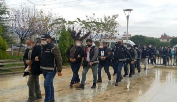 Tırpan operasyonunda İzmir'de 11 tutuklama    