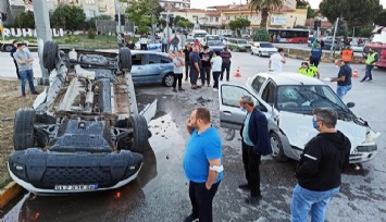 Manisa’da zincirleme trafik kazası: 3 yaralı 