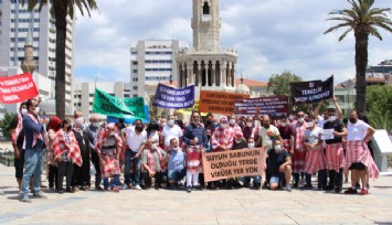 Hamamcılardan peştamal ve sabunlu eylem