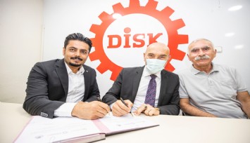 Büyükşehir'de toplu sözleşme sevinci