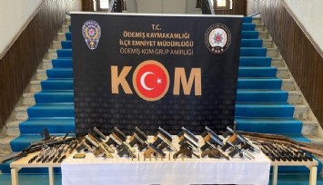İzmir’de silah kaçakçılarına darbe: 2 gözaltı  