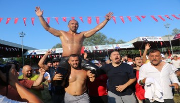 Kırkpınar'da başpehlivan Ali Gürbüz