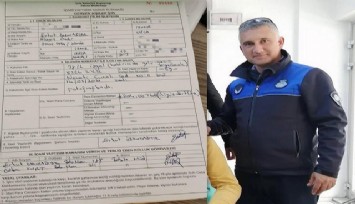 İzmir'de motosikletini kaldırıma park eden zabıta memuru kendisine ceza yazdı  