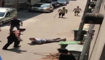 Kaçan boğa, kendisini kovalayan adamı yere serdi