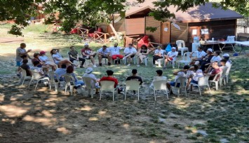 Büyükşehir 'Elim Sende' projesiyle yaz kampı düzenledi