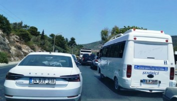 İzmir'de bayram bitti, dönüş trafiği bitmedi  