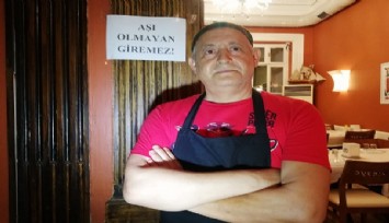 İzmir’de aşı olmayanlar bu restorana giremiyor  